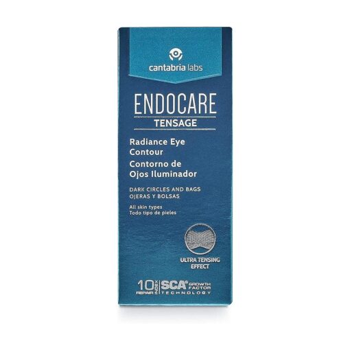 Endocare Tensage Eye Contour Radiance 15ml - Peptide Anti-Aging Moisturizer for All Skin Types