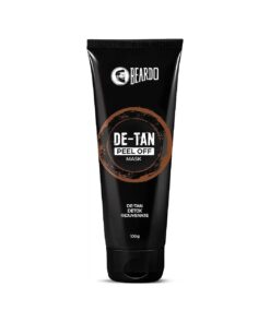 Beardo De-tan Peel off Face mask for Men, 100gm | Facial Mask Purifying and Deep Cleansing for All Skin Types l Removes Dead Cells, Dirt & Retains Natural Glow 3.4 Fl Oz