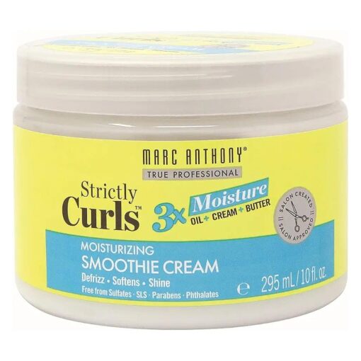 Marc Anthony Strictly Curls Moisturizing Smoothie Cream for Curly Hair - 10 Fl Oz