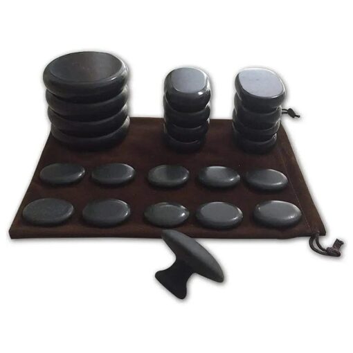 Massage Hot Stones Warmer Set, Hot Stone Massage Kit, Massage Hot Stone, Basalt Hot Stone for Spa, Massage Therapy