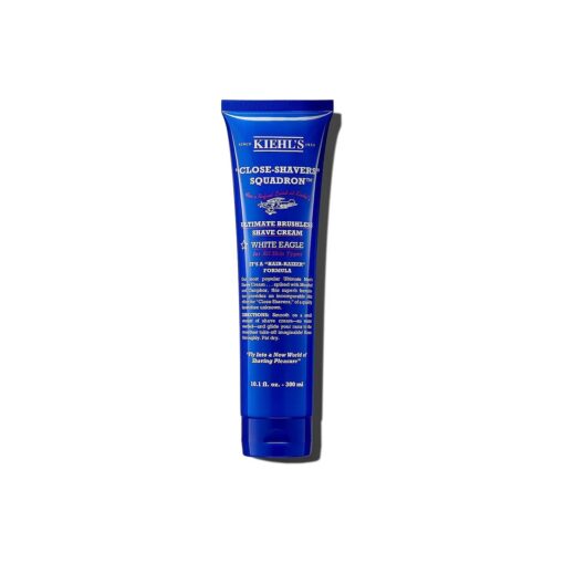 Kiehl 's Ultimate Brushless Shave Cream with Menthol White Eagle, for All Skin Types, with Menthol & Camphor, Instant Refreshing & Cooling Effect, Minimizes Irritation, Primes Skin for Close Shave