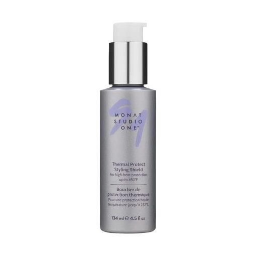 MONAT Studio One Thermal Protect Styling Shield - Heat Protectant for Hair Styling Products, Thermal Protection for Hair From Extreme Heat of Straightening Hair Products - Net Wt, 134 ml / 4.5 fl oz