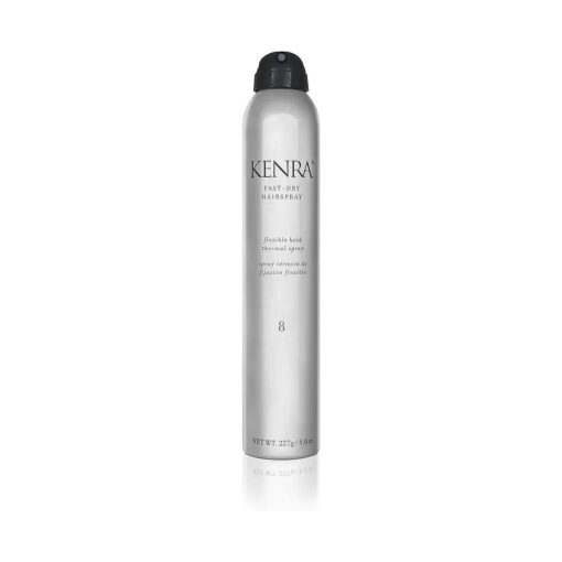 Kenra Fast Dry Hairspray 8 | Flexible Hold Thermal Spray | Multifunctional Spray, Ideal For Both Styling & Finishing | Lightweight, Instant Control | All Hair Types