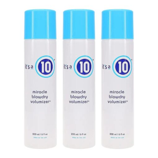 It 's a 10 Haircare Miracle Blowdry Volumizer, 6 fl, oz, ( Pack of 3 )