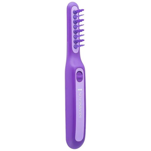 Remington Tame the Mane Thick and Curly Hair Detangling Brush for Kids and Adults, Wet or Dry Detangling, Brush Cover Included, Cordless ; Battery Operated, Purple, ( Batteries Included )