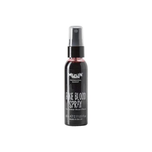 Pro FX Fake Blood Spray by Moon Terror | 60ml | SFX Make up for Halloween Vampire Zombie Theatre | Special Effects Make up