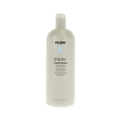 RUSK Designer Collection Thicker Thickening Conditioner for Fine or Thin Hair, 33.8 Oz, Daily-Use Thickening Conditioner that Strengthens and Repairs, Gives Full-Bodied Appearance