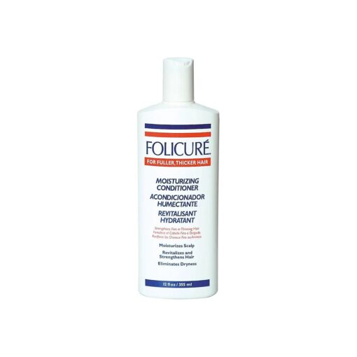 Folicure Moisturizing Conditioner for Fuller, Thicker Hair 12 Oz