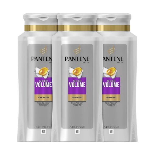 Pantene Pro-V Sheer Volume C,25.4 Fl Oz, Pack of 3