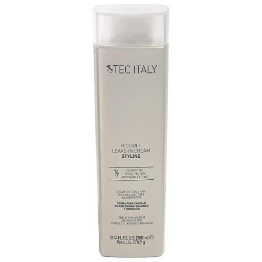 Tec Italy Riccioli Leave In Cream Curl Definition Enhancer & Moisturizer - 300ml