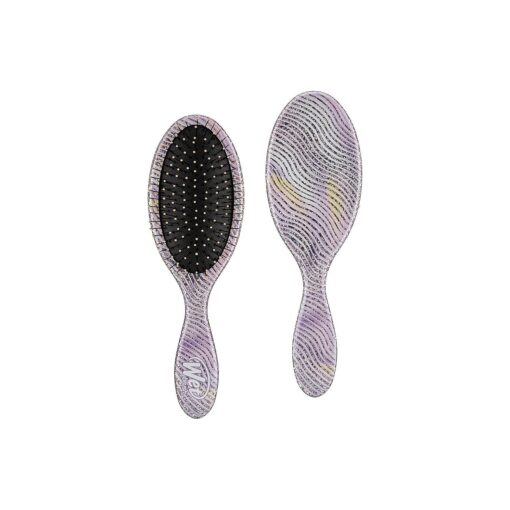 Wet Brush Original Detangling Brush, Purple ( Digital Daydream ) - Detangler Brush with Soft & Flexible Bristles - Detangling Brush for Curly Hair - Tangle-Free Brush for Straight, Thick, & Wavy Hair