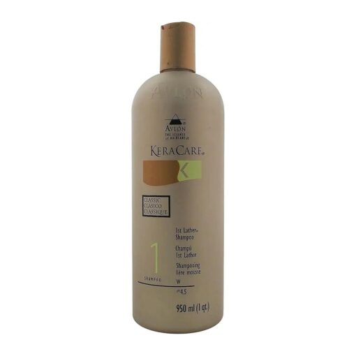 AVLON Keracare 1st Lather Shampoo, 32 Ounce