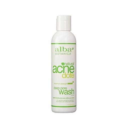 Alba Botanica Natural Acnedote Deep Pore Wash 6 oz ( 3 pack )