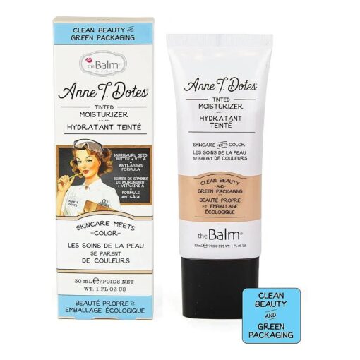 theBalm Anne T. Dotes Tinted Moisturizer, 22 ( For Light to Medium Skin ), 1 fl, oz .