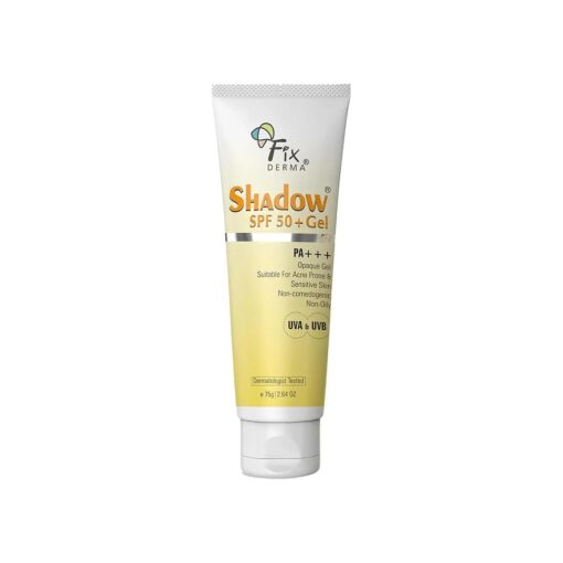 Shadow SPF 50+ Gel, Titanium Dioxide & Zinc Oxide Sunscreen | Sunscreen for Face | SPF 50 Sunscreen & Broad Spectrum Sunscreen UVA and UVB Protection | Water Resistant Sunscreen - 2.64 Oz