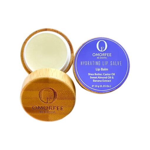 Omorfee 100 % Organic Hydrating Lip Balm for Dry Cracked Chapped Lips Repair & Treatment- 10 g/0.35 Oz