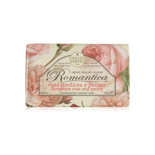 Nesti Dante Romantica Exhilarating Natural Soap - Florentine Rose & Peony 250g/8.8oz