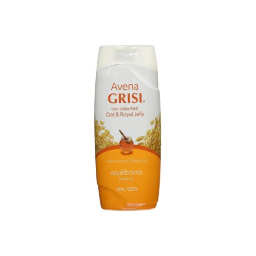 Avena Grisi Con Jalea Real Oat & Royal Jelly Shower Gel/jabon Corporal Balance 450ml