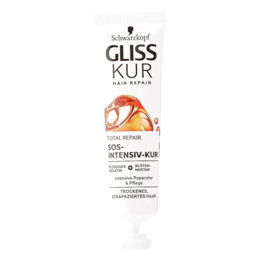 Gliss Kur Total Instant Aid Intensive Treatment 1 x 20 ml ( Pack of 1 )