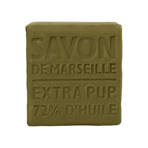 Compagnie de Provence Savon Marseille Olive Soap Cube - 400 grams - Made in France