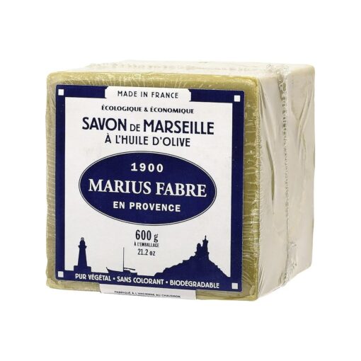 Savon De Marseille Soap 21.1 Oz 72 % Olive Oil - Marius Fabre