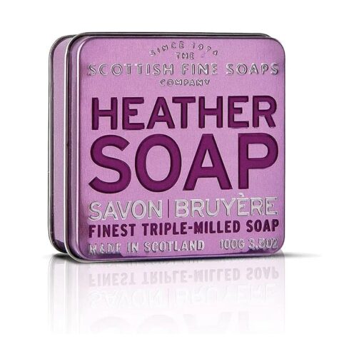 Scottish Fine Soaps Vintage Fragrances Soaps in a Tin Heather 3.5oz