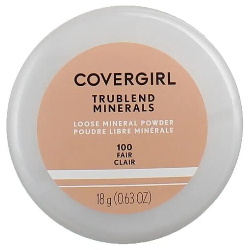 CoverGirl Trublend Minerals Loose Powder, Translucent Fair 405, 0.63-Ounce Packages ( Pack of 2 )