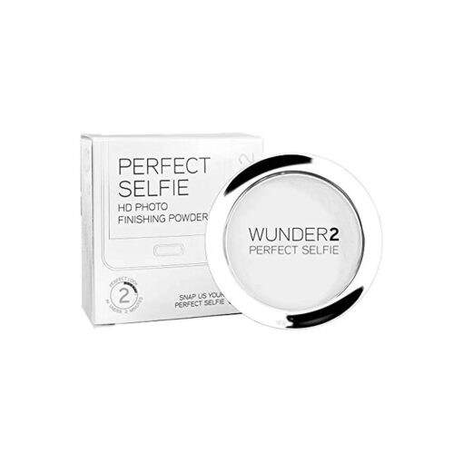 WUNDER2 PERFECT SELFIE Makeup Translucent Setting Powder HD Photo Finishing Pressed Compact Face Powder Mattifies Skin, Matte