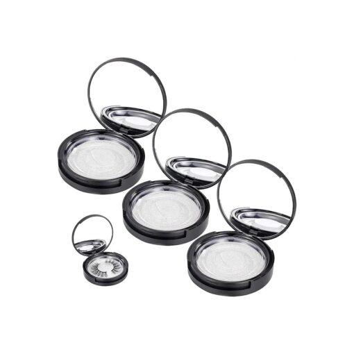 3 Pack Eyelash Storage Case Holder with Mirrow, Empty Eyelash Cases Travel with Lash Holder for for Ladies and Girls