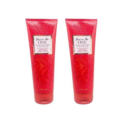 Bath and Body Works Gift Set of of 2 - 8 oz Body Cream - ( You 're the One )