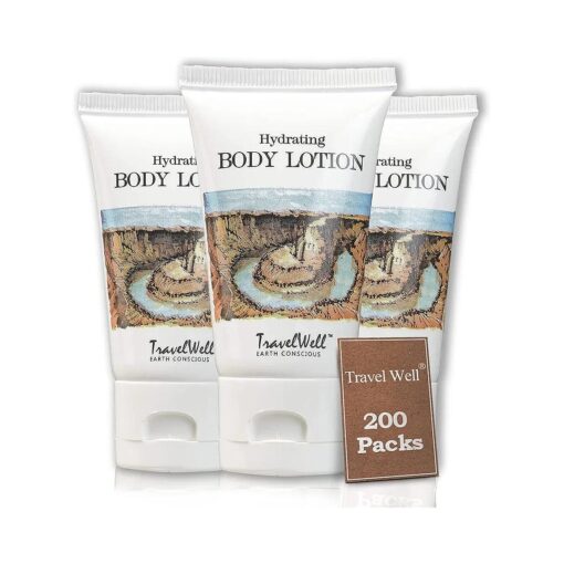 Landscape Series Hotel Travel Size Lotion 1.0 Fl Oz/30ml, Individually Wrapped 200 Tubes per Box | Travel Size Toiletries | Hotel Toiletries Bulk Set