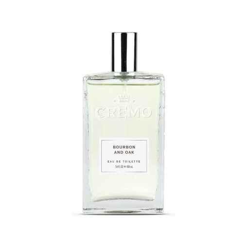 Cremo Bourbon & Oak Cologne Spray, A Sophisticated Blend of Distiller 's Spice, Fine Bourbon and White Oak, 3.4 Fl Oz