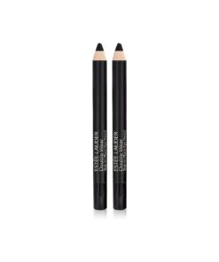 Estee Lauder Double Wear 24H Waterproof Gel Eye Pencil in Onyx Black, 0.8g Travel Size Unboxed, Pack of 2