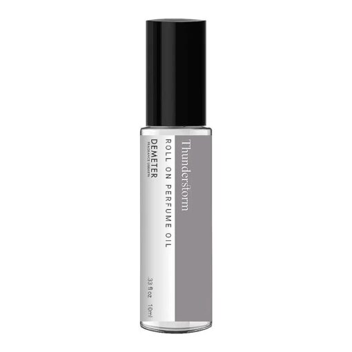 DEMETER Thunderstorm Roll On Perfume Oil, 0.33 Oz, Long-Lasting