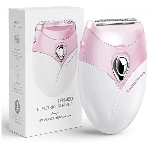 TOUCHBeauty Body Hair Shaver for Women On Travel Body/Leg/Bikini Hair Removal Wet/Dry Shaving Pink