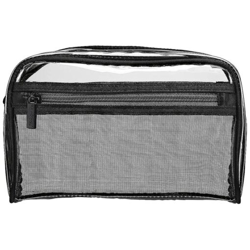 Conair Travel Toiletry Bag for Women and Men, Clear Bag by Travel Smart