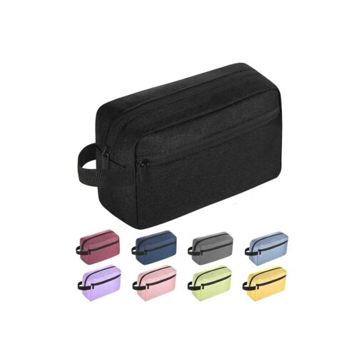 Travel Toiletry bag Toiletry bag for women men Hanging toiletry bag Cosmetic bag Travel accessories Gift for Women Men Girls ( Black )