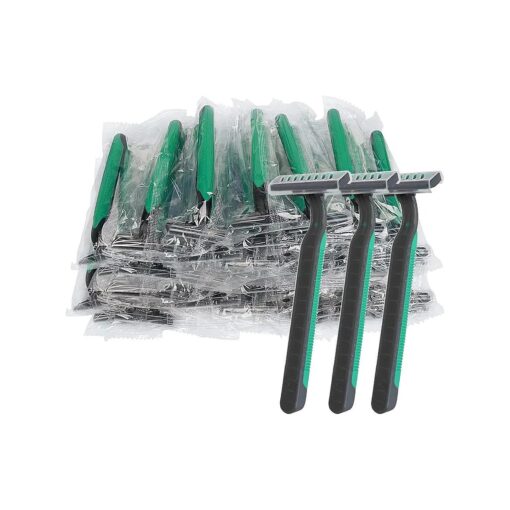 Disposable Razors Bulk, Individually Wrapped Razors for Travel, Hotel, Airbnb, and Homeless ( 50 Pack )