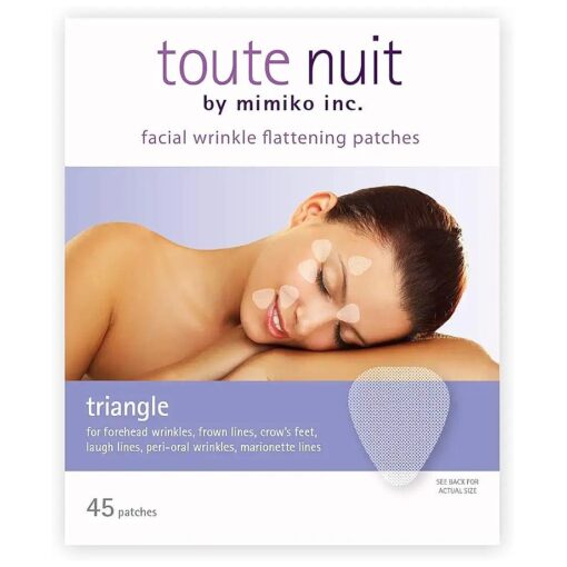 Toute Nuit Wrinkle Patches, Face Tape, Triangle - Forehead, Around Eyes and Lips - 45 Patches