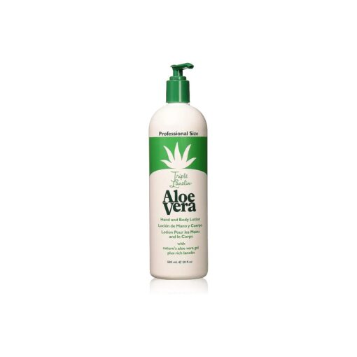 Triple Lanolin Aloe Vera Lotion 20 oz .