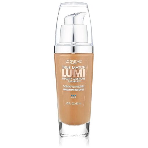 L'Oreal Paris True Match Lumi Healthy Luminous Makeup, C6 Soft Sable, 1 fl ; oz .