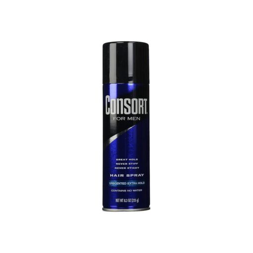 Consort For Men Hair Spray Unscented Extra Hold 8.30 oz