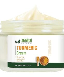 Turmeric Cream - A Natural Turmeric Moisturizer Cream for Soothing and Hydrating Face and Neck - Handmade Natural Cream for Body - Suitable for All Skin Types