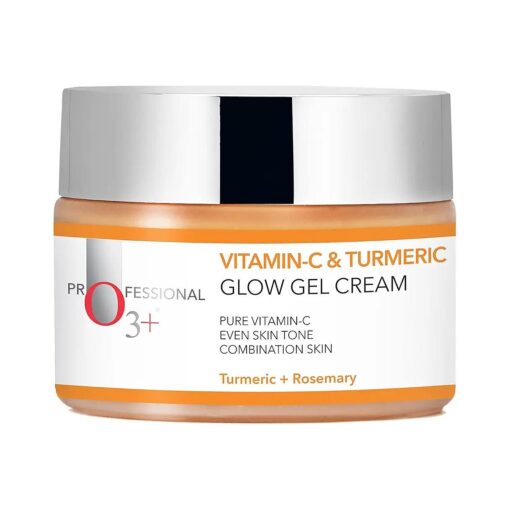 Vitamin C & Turmeric Glow Gel Cream for Women & Men Turmeric + Rosemary ( 50gm )