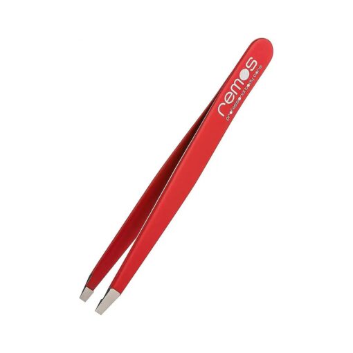 Remos hair tweezers straight red