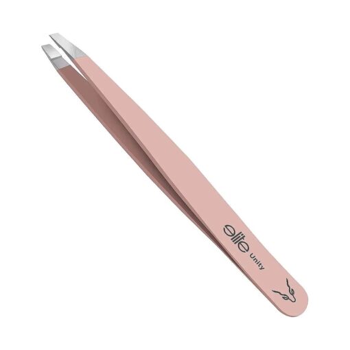 Tweezers - Empower Your Beauty Routine with Our Tweezers for Women Facial Hair - Tweezer Kit, Strong Grip, Ergonomic Design, and Professional Precision Hair Removal Tweezers ( Pink )