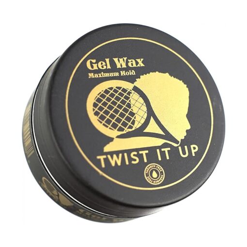 Twist It Up New Hair Gel Wax - Dreadlocks, Braids, Edges, Natural Curls, Natural Twist, Wave Pomade