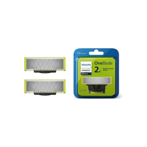 Philips Norelco Genuine OneBlade Replacement Blades, 2 Count, QP220/80