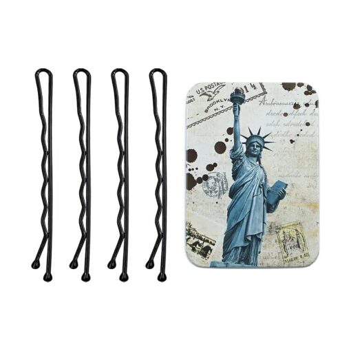 Black Long Bobby Pins for Thick Hair, 2.75 `` Jumbo Bobby Hair Pins with Case, Extra Large Bobby Pins for Buns, Premium Tipped Hair Style Pins for Women Girls ( Black, 100 Count )