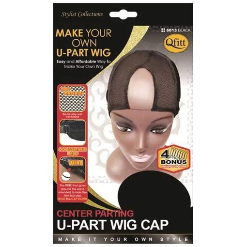 Qfitt Center Parting U-Part Wig Cap # 5013